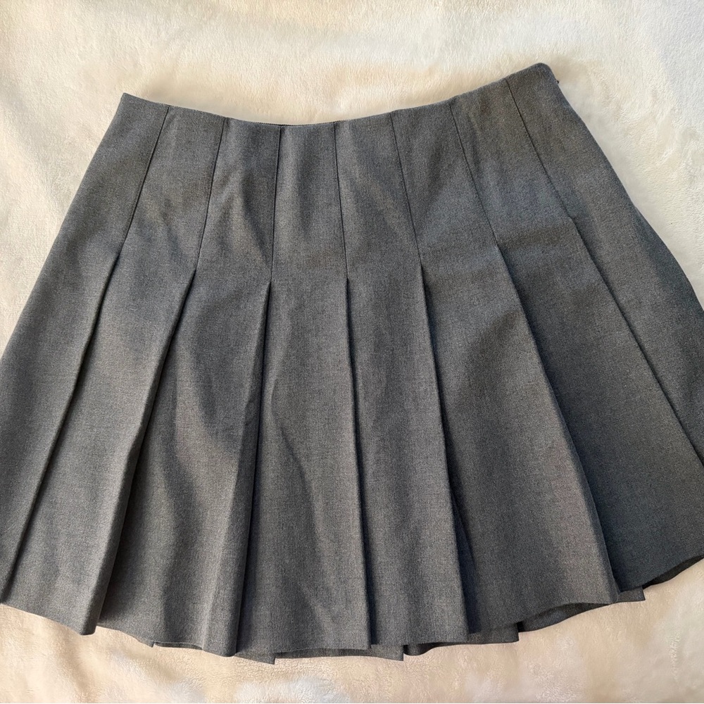 *SOLD* 
Kate Spade Brook Street Collection Charcoal A-Line Skirt